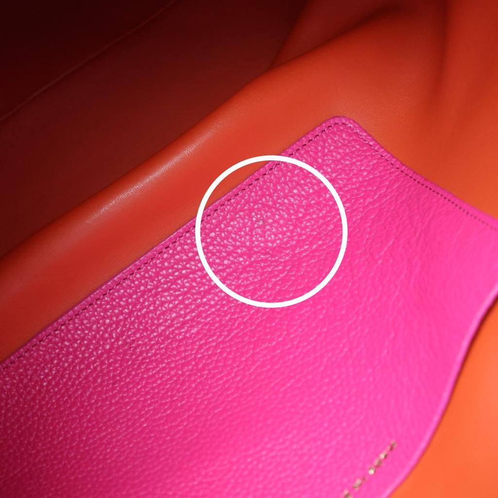 Kate Spade Tote Bag Leather Shoulder Bag with Tassel Leather Pink Used