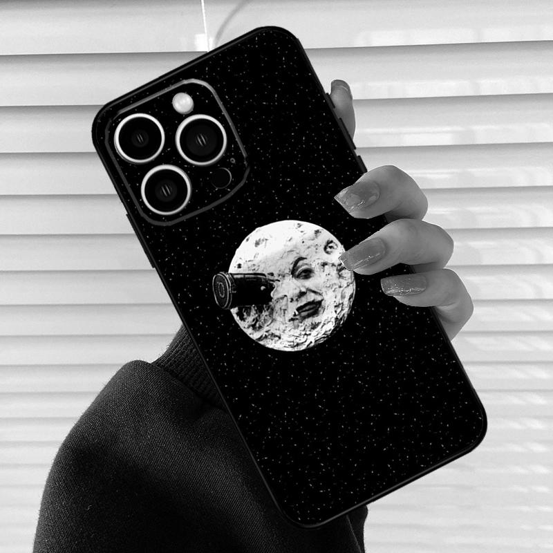 Space Sky Moon Phone Case For iPhone 17 16 15 13 11 12 14 Pro Max Mini 15 16 Plus 16e 17 Air Cover Fundas