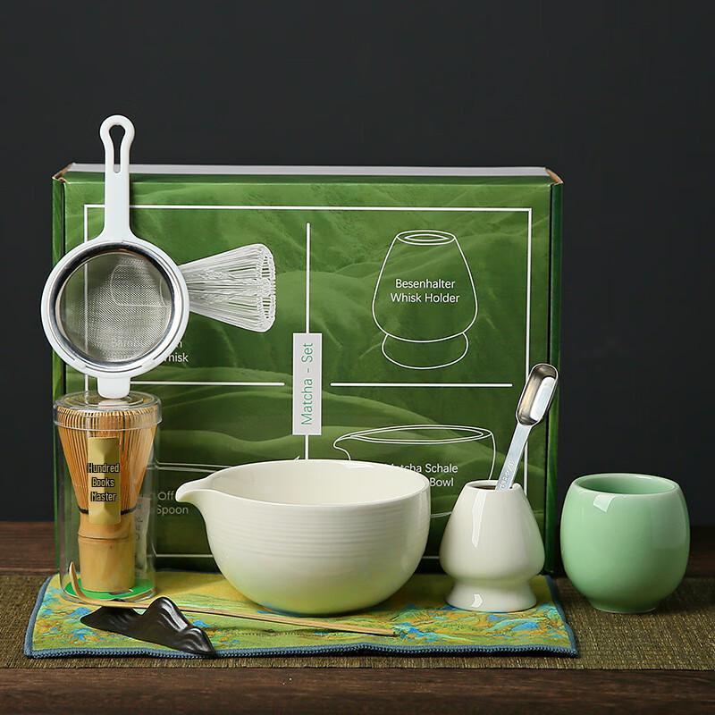 Japanese Ceramic Matcha Tea Set