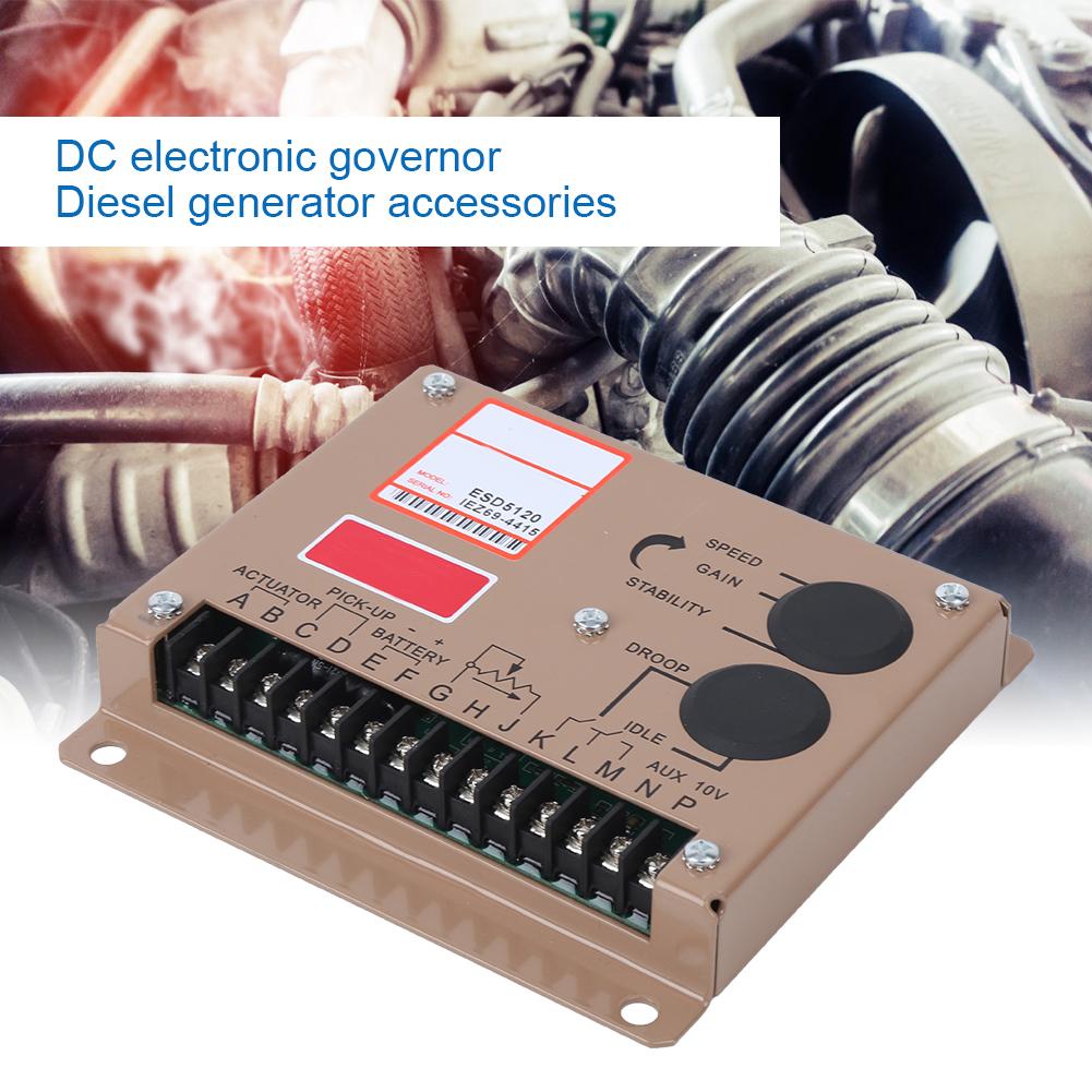 Speed Controller DC Speed Regulator  Governor Low Voltage Equipment Diesel Generator Accessories