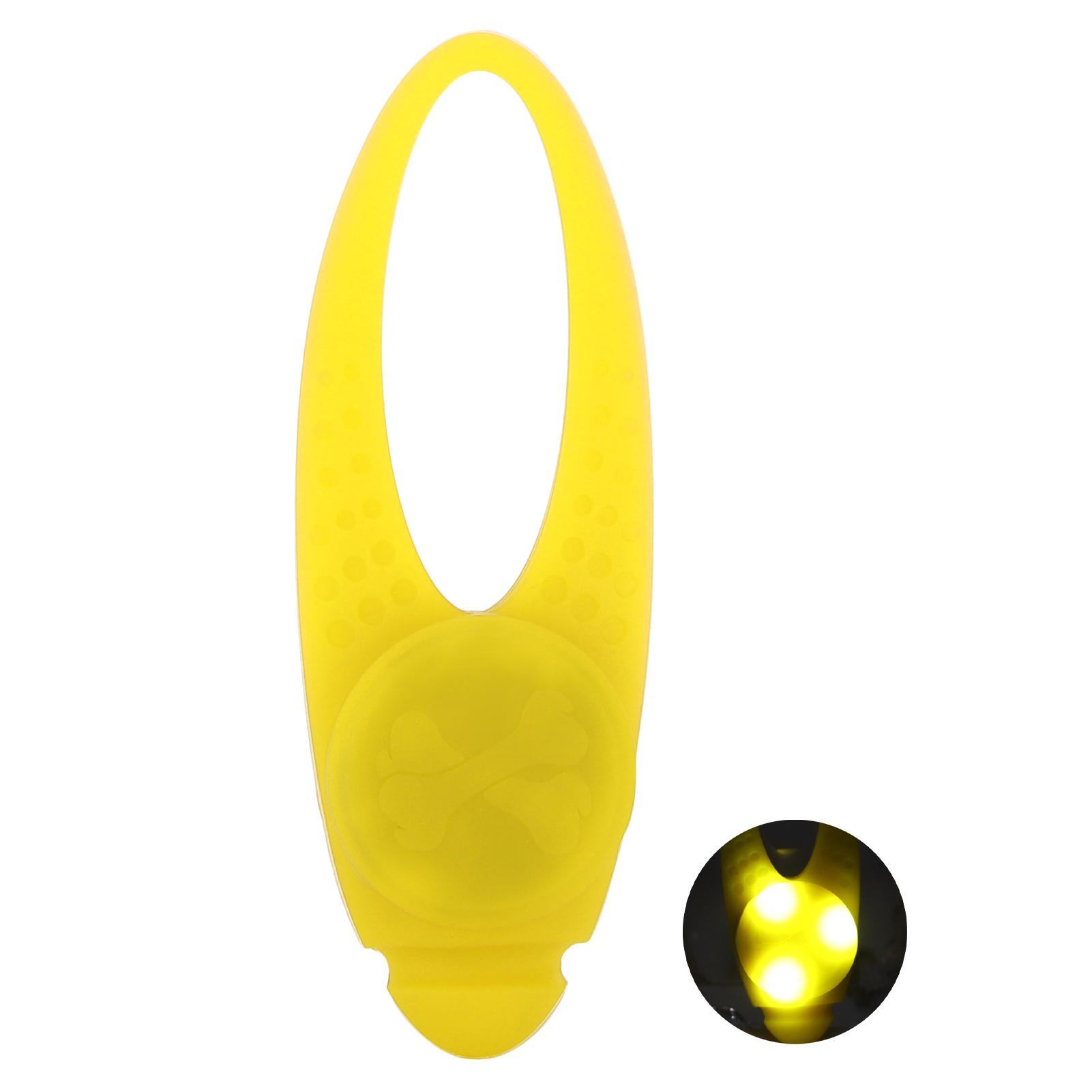 

Подвесной светильник на ошейник для собак, водонепроницаемый светодиодный светильник на шею для собак с нержавеющей сталью жёлтый