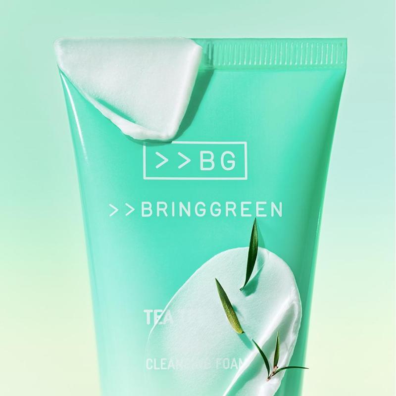 BRING GREEN Tea Tree Cica Deep Cleansing Foam 120ml