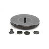 Solar Powered Garden Decor Floating Fountain Freestanding Bird Bath Water Pump