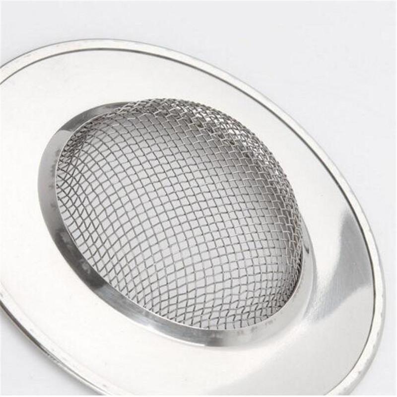 Stainless Steel Kitchen Sink Strainer Drain Filter for Sink Dishwashing Basin Food Waste Catcher Anti-Clog Mesh Basket Universal Fit