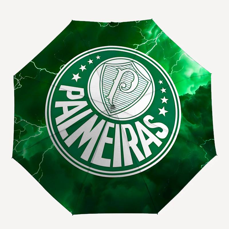 Palmeiras, Lightning- Automatic Opening and Closing, 8-rib Structure Portable Umbrella, Suitable for Men and Women in All Seasons - Perfect