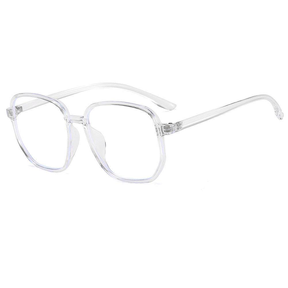Korean Anti Radiation Eyeglasses for Men Women Square Frame Glasses чистый