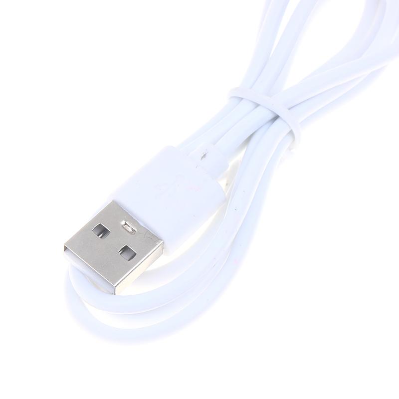 0.8/1M Usb Cable Charging Line Copper Hole Suit 5V Flashlight Shaver Hair Clipper Wire Single Hole 1.5 1.8 2.3