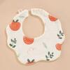 Baby Cotton Gauze Waterproof Bib Soft Breathable Newborn Drool Catcher Gentle On Skin Daily Care Essential For Infants