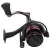Portable Metal Sea Rod Spinning Fishing Line Reel Rocking Raft Fishing Accessoryred black