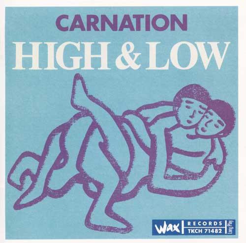 

CD CARNATION - Tengoku To Jigoku (heaven And Hell) TKCA30658 Wax Records 1992 Japan Rock Used