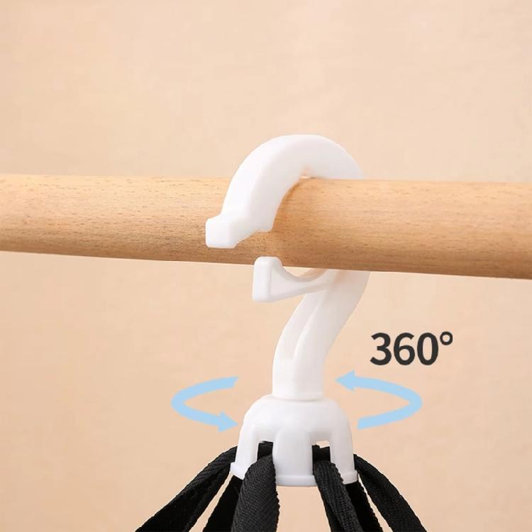 Breathable Mesh Fish Drying Rack Vegetable Dryer with 360 Degree Rotating Hook Foldable Indoor Hanging Hanging Net