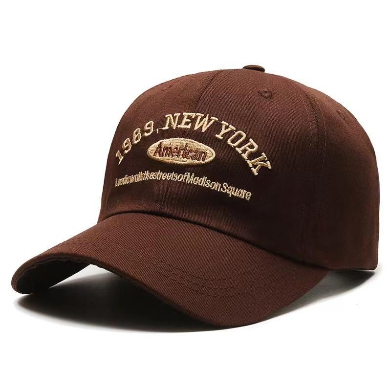 Baseball Cap Women's Spring- Versatile Couple Hat New Men's Deep-top Soft-top Summer Sun Visor Hat.