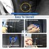 Glarks 26Pcs Tire Repair Patch Tool Kit Including 1Pc Tire Patch Roller, 1Pc Tire Inner Liner Scraper and 24Pcs 4mm/6mm/9mm Tire Repair Patch Plug
