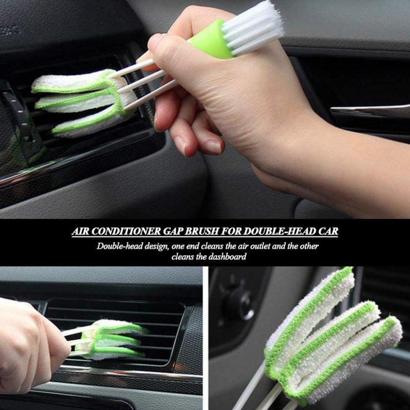 17Car Beauty Car Wash Detail Brush Electric Drill Brush Motorcycle Gloves Air Outlet Brush Suit