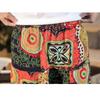 Men Harem Pants Print Retro Drop Crotch Joggers Trousers Men Baggy Loose Nepal Style Men Casual Pants