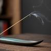 Y Chinese Ceramic Stick Incense Burner Household Indoor Incense Tray Study Living Room Bedroom Durable Incense Holder Ornament