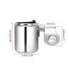Motorcycle Accessories 22mm-32mm Handlebars Beverage Stand Cup Holder Adjustable