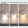 Motion Sensor Night Light Dimmable 3 Light Modes Auto On/Off Rechargeable Simple Installation Wireless Magnetic Wall Light