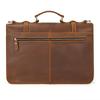 Retro British Style Briefcase, Genuine Leather Exquisite Business Men'S Bag, Crazy Horse Leather Handbag, Cowhide Commuter Computer Bag