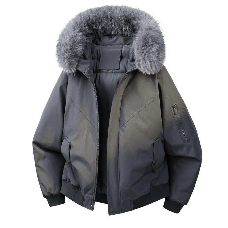 Unisex Thick Winter Hooded Cotton Jacket