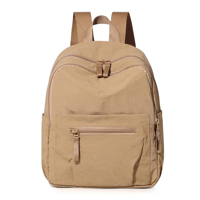 Outdoor Student Schoolbag Nylon Small Backpack Unisex Backpack