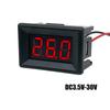 0 To 30 Volt Digital LED Display Voltmeter Tester Mini Module for Automotive Motorcycle and Electrical Applications