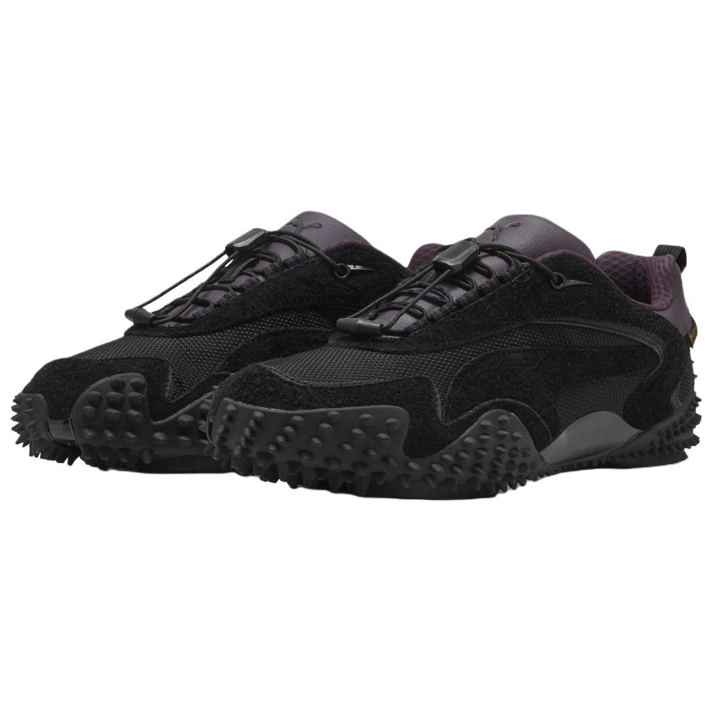 New PUMA Mostro Abrasion Resistant Low top Casual Shoes Unisex Black Purple 402957-01