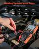 Digital Multimeter, 6000-Count TRMS DC/AC Voltmeter Current Tester, Auto-Ranging Multimeter for Current Voltage Resistance Capacitance Temperature