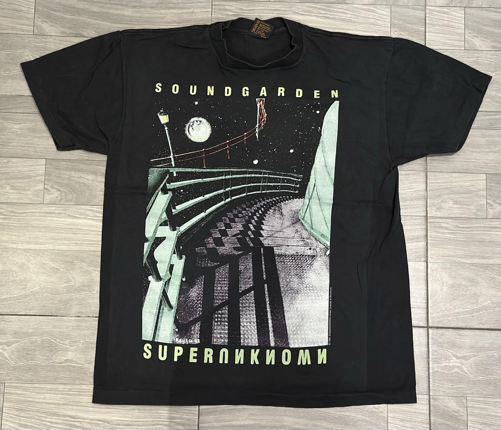 SOUNDGARDEN vintage 1994 SUPERUNKNOWN ALBUM PROMO t shirt Unisex T-Shirt XL