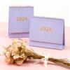 2026 Desk Calendar Retro Style Thick Paper Time Management Planner Home Office