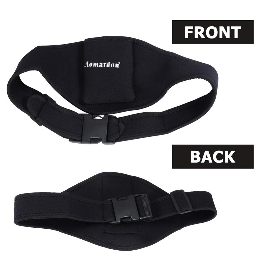Microphone Belt Waist Bag Adjustable Vertical Microphone Belt Pouch for Sports Instructor Teacher Singer Class Public Speaking Theater