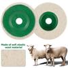 Polishing Pads Wool Felt Polishing Pad Disc 100mm Angle Grinder Buffing Pads For Glass Metal Polish Repairing Tool