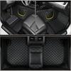 leather waterproof Custom Car Floor Mats For Skoda Kodiaq Auto Carpets Foot Coche Accessorie floor liner