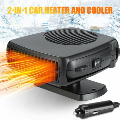 Riscaldatore per auto 12V 200W Ventilatore portatile per parabrezza Sbrinatore e sbrinatore per veicoli 2 in 1