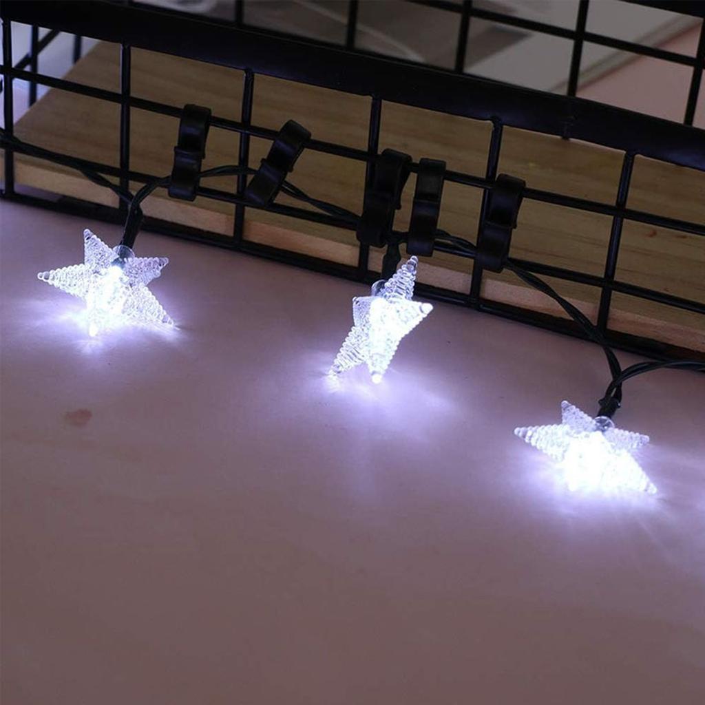 Háček na světelný řetěz ve tvaru S Klip Pevné háčky na okap Černý/Bílý Plastové Elastické Utahovací háčky Vánoce