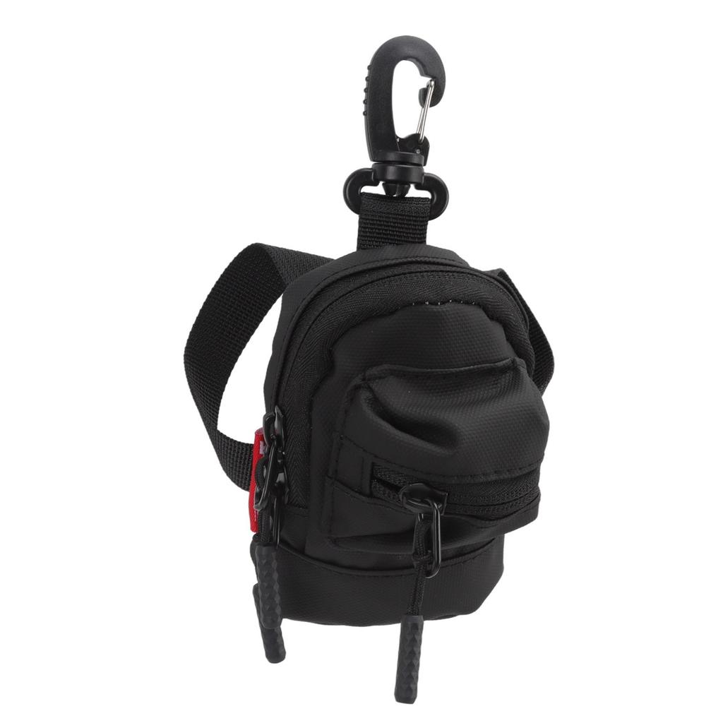 Mini Geldbörse Tragbare Bargeldtasche Brieftasche Schlüsselanhänger Datenkabel Zubehör Aufbewahrungstasche Schwarz