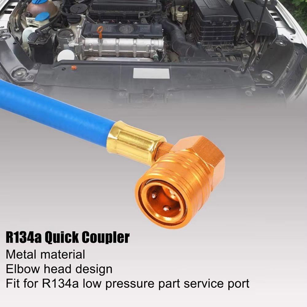 Adapter Refrigerant Recharge Kit Manometer Car Conditioning Kit  Freon Refilling