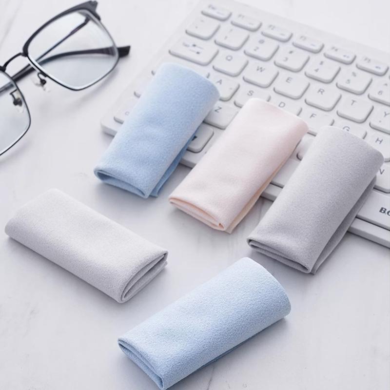 Multi Functional Lens Screensaver Cleaning Cloth Thick Suede Eyeglass Cloth for Household Use Professional Eyewear Wiping Cloth