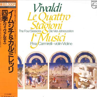 LP Record I MUSICI PINA CARMIRELLI  Vivaldi The Four SEASONS 20PC2028 PHILIPS 1982 Japan Obi Classical Used