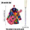 Acrylic Dolly Christmas Ornament Lightweight Xmas Tree Hanging Decor  Christmas Party Decor