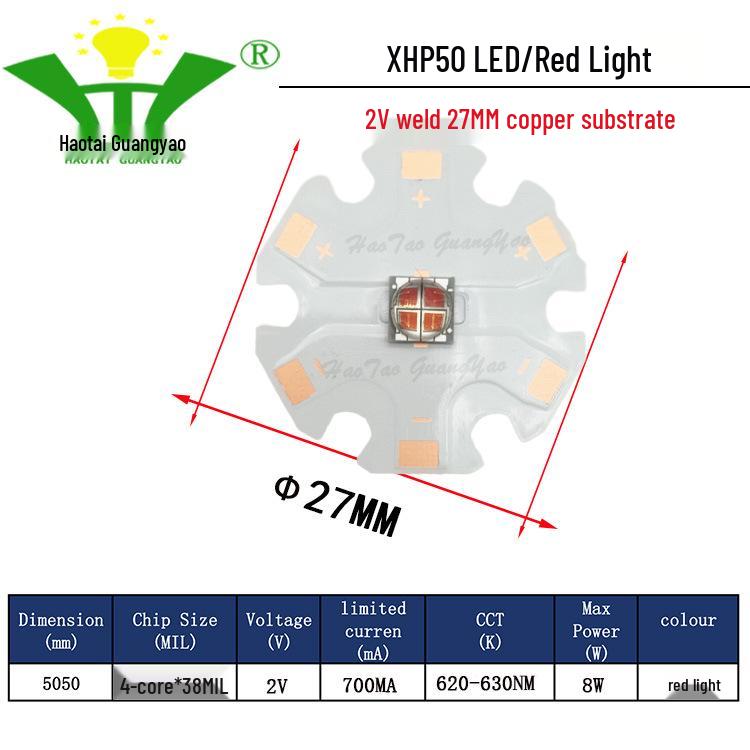 Imitation CREE XHP50 2nd Gen 5050 LED Chip 20W High Power LED Surface Mount Light Source