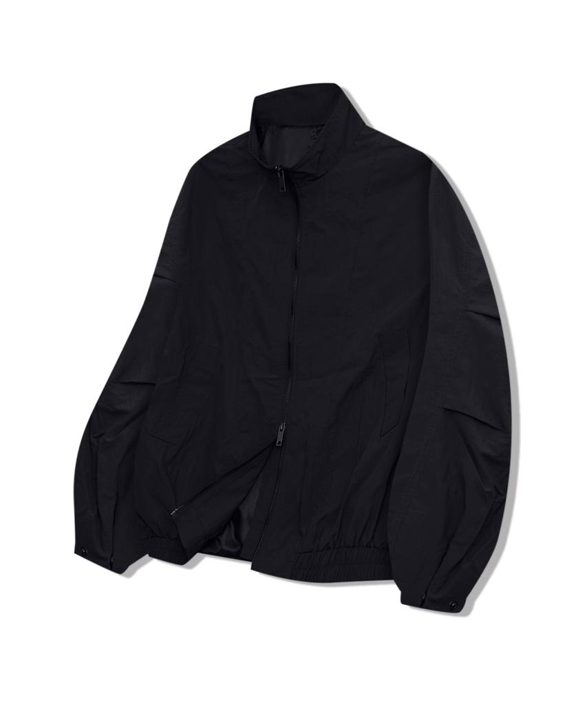 STANDARDERROR 87-Stan295 Nylon Slash Curved Windbreaker (2 Colors)
