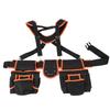 Electrician Tool Bag Adjustable Shoulder Waist 1680D Water Proof Multi Pockets Tool Organizer for Repair Construction