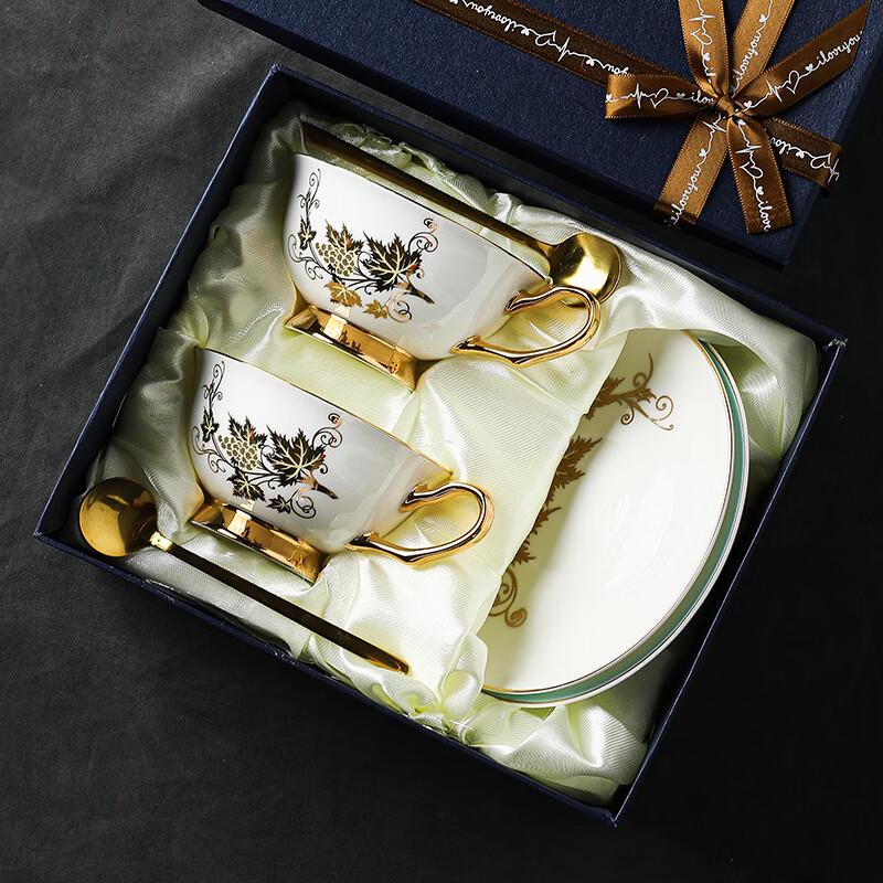 Jun Seventeen ME Light Luxury Ceramic Coffee Cup Set