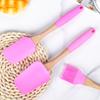 Non-slip Silicone Spatula Set of Three Cake Spatula Oil Brush Spatula 3 Sets of Baking Small Tools