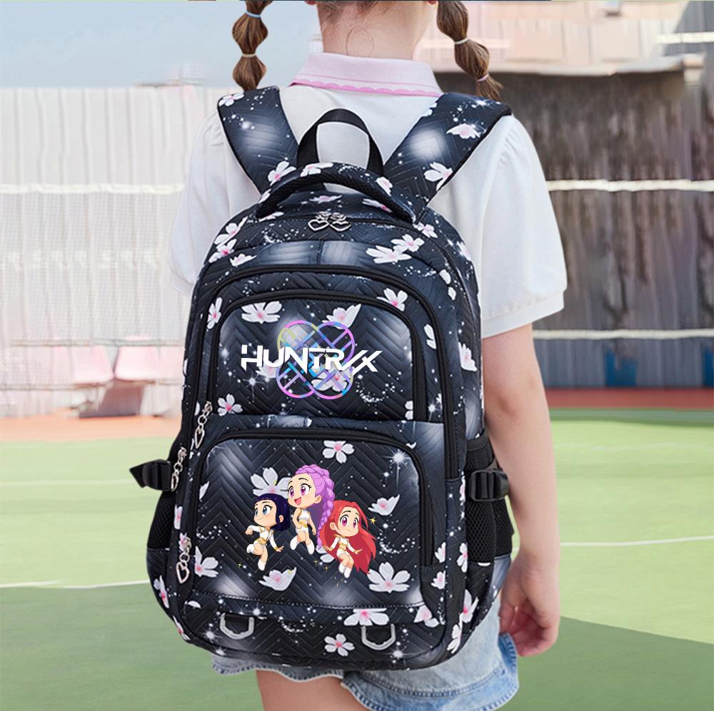 Ainme K-Pop Printed Backpack Student Teenager Bookbag for Boy Girl Schoolbag Kid Gift Women Large Capacity Waterproof Travel Bag Rucksak
