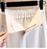 Spring-Summer Plus Size High Waist Denim Skirt - Versatile, Slimming, Elastic Fit