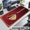 Custom Name Text Mouse Pad AS Roma FC Personalized Desk Pad For Work And Gaming