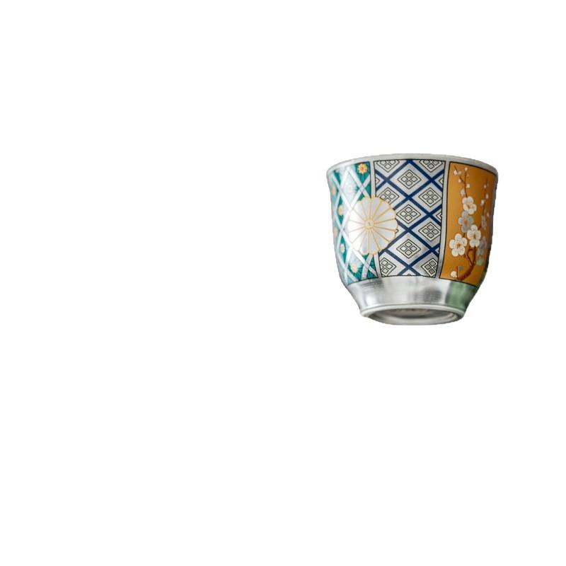 National treasure kiln 999 silver cup high-grade silver tea cup personal exclusive master cup tea cup kung fu tea set tea cup