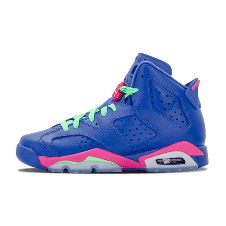 Jordan 6 Retro Game Royal GS 543390-439 38.5 синий/розовый